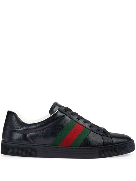 gucci ace web black